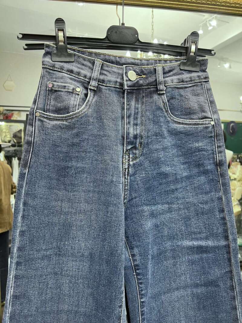 Jeans Palazzo tasca a filetto - immagine 2
