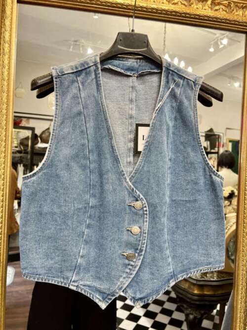 Gilet in Jeans
