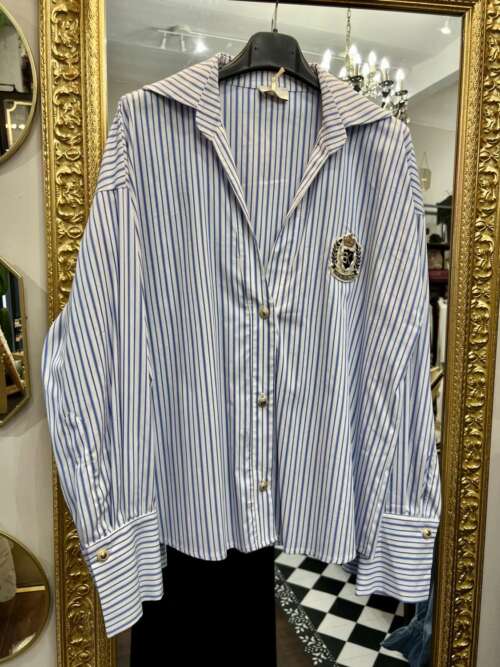 Camicia Bacchettata in Cotone