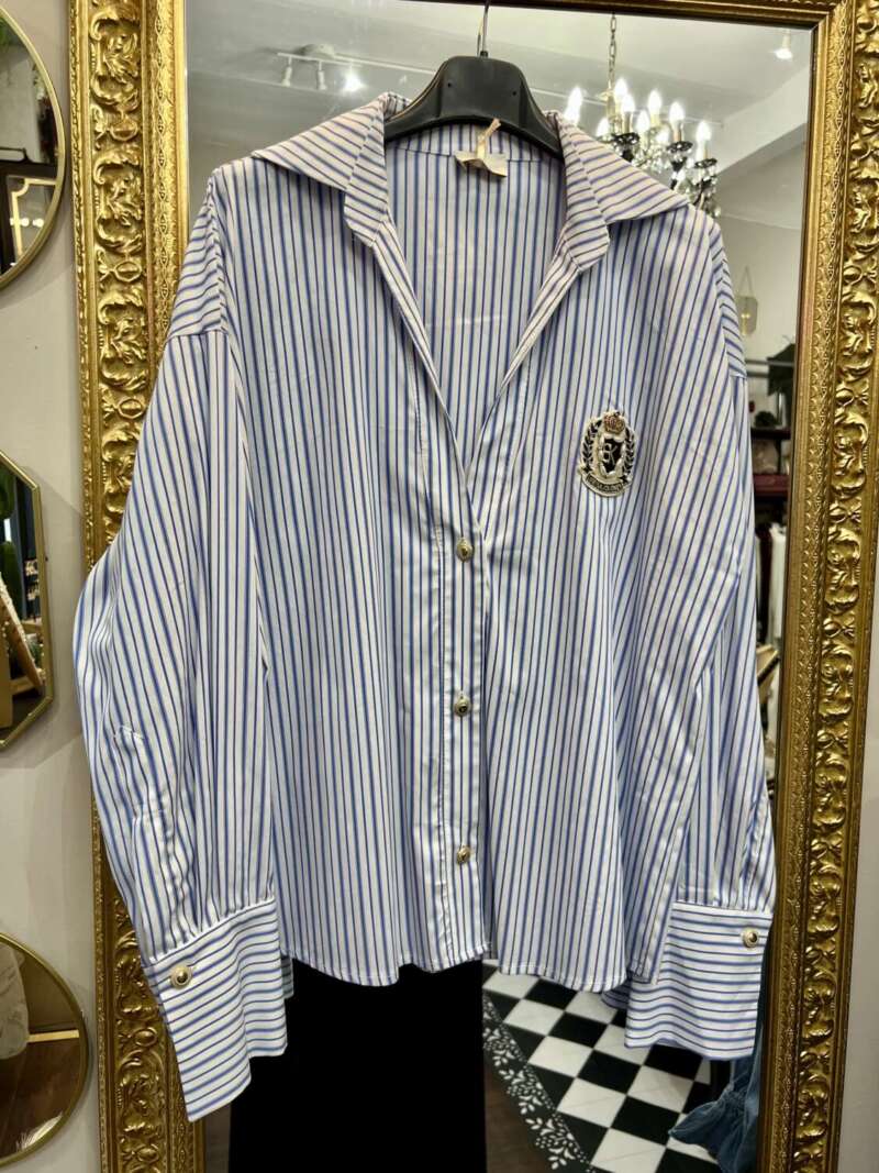 Camicia Bacchettata in Cotone