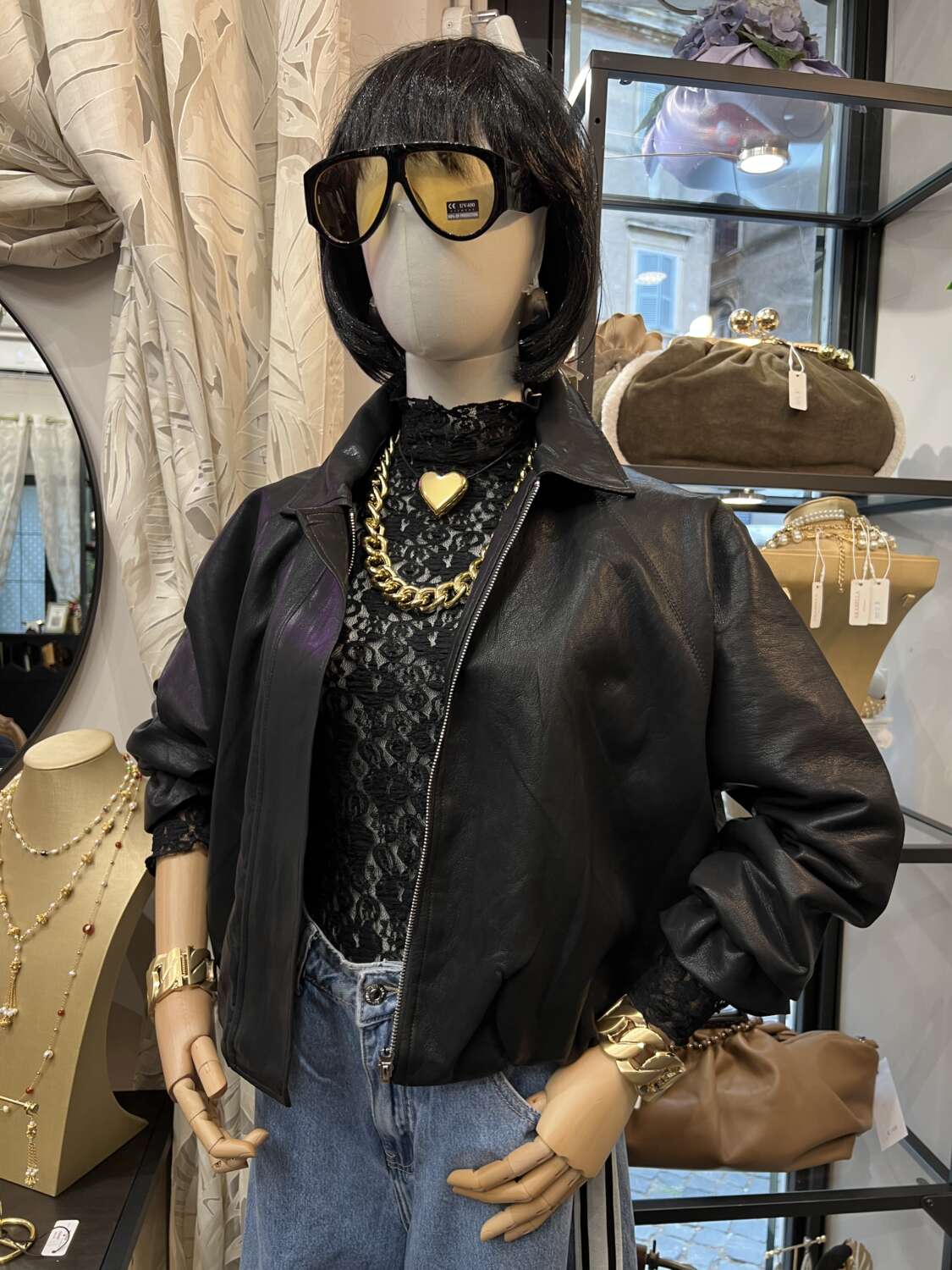 Bomber in ecopelle Imbottito - immagine 2