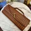 Clutch Intrecciata Cuoio