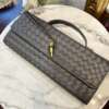 Clutch Intrecciata Grigia