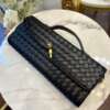 Clutch Intrecciata Nera