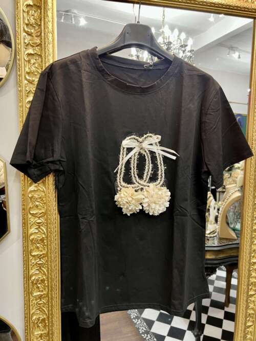 Tshirt Ballerine Nera