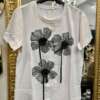 Tshirt Fiori Bianca