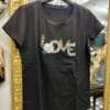 Tshirt Love Nera