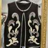 Gilet in Maglia con Applicazioni Nero