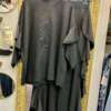 Coordinato in Maglia con Rouches Nero