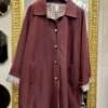 Trench con Fodera Check Bordeaux