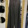 Pantaloni Palazzo con Pinces Neri