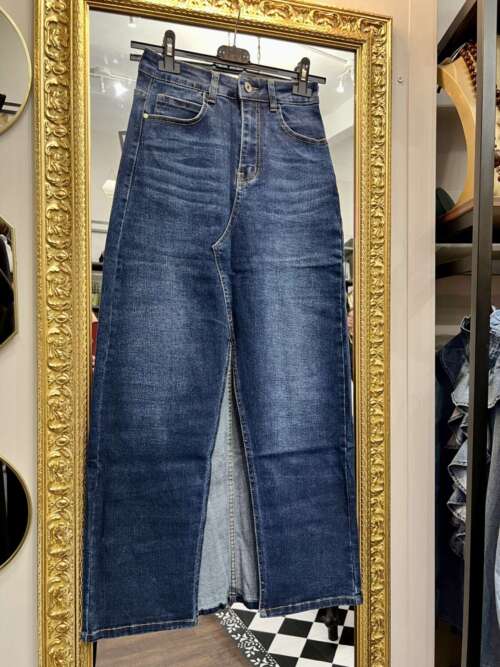 Gonna in Jeans a Matita