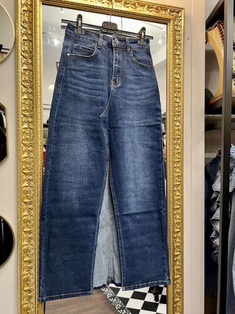 Gonna in Jeans a Matita