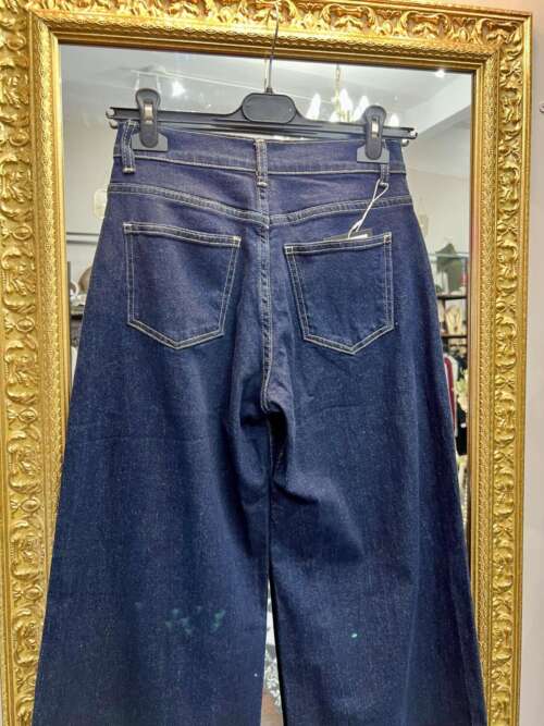 Alternative view of Jeans con Maxi Risvolto