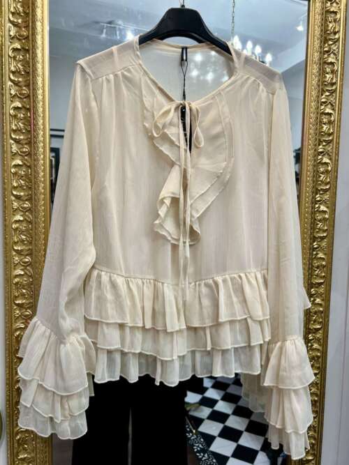 Blusa Boho Beige