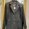 Blazer Bottoni Oro Nero