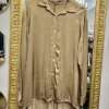 Camicia in Viscosa Camel