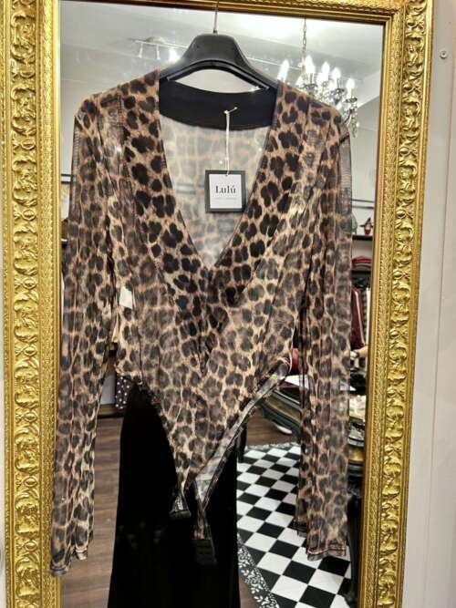 Body in Tulle Leopardato