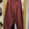 Pantaloni a Ovetto Bordeaux