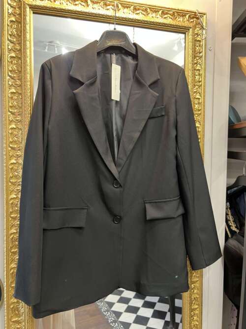 Blazer monopetto Nero