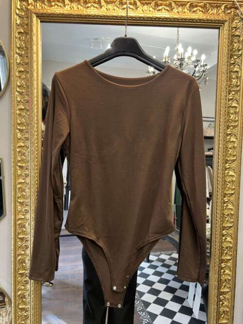 Body seconda pelle Marrone