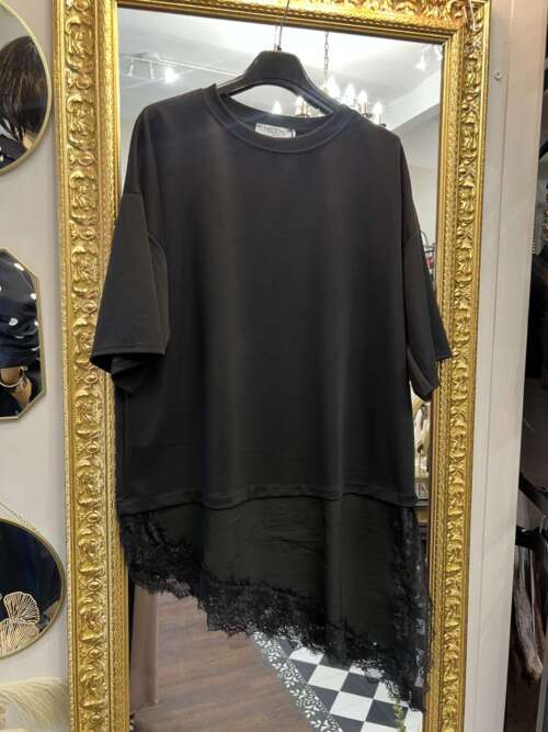 Alternative view of Coordinato asimmetrico pizzo Nero