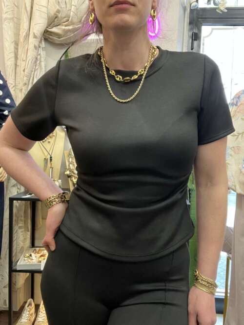 Alternative view of Coordinato in felpa a zampa